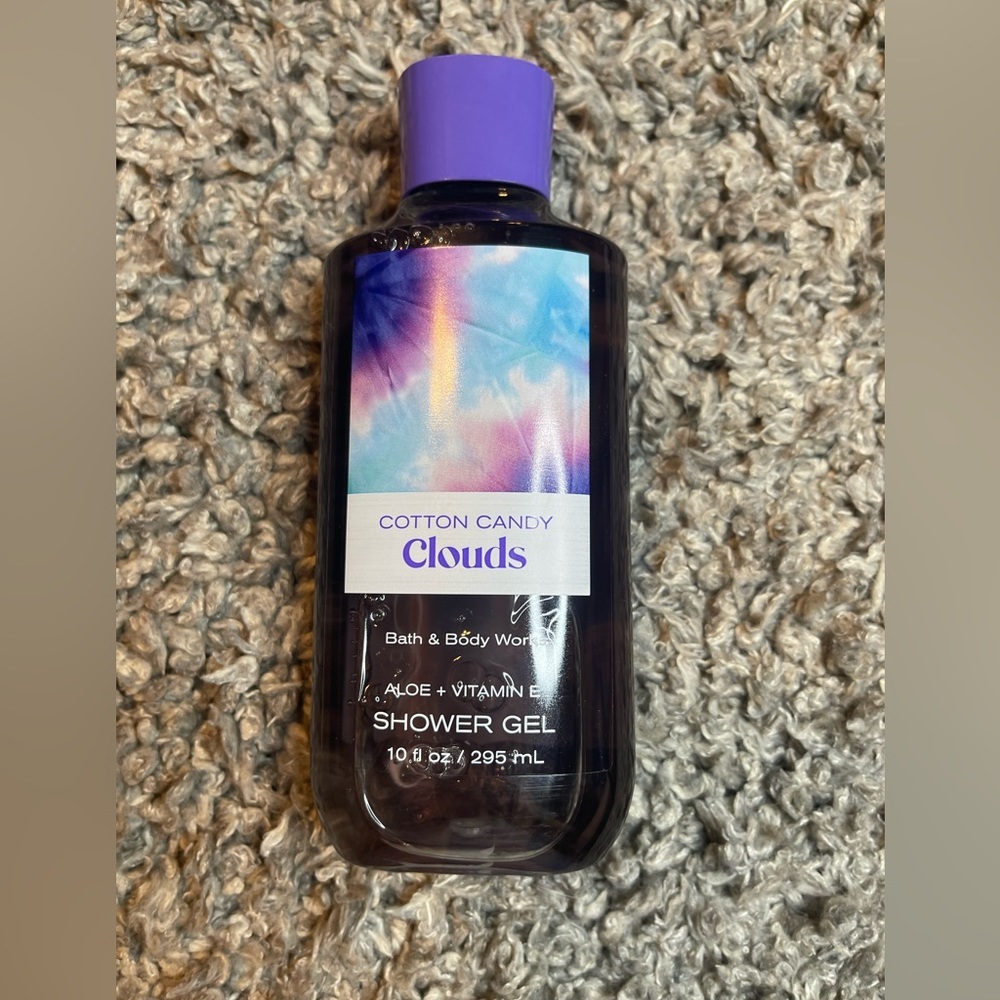 Bath & body works shower gel cotton candy clouds